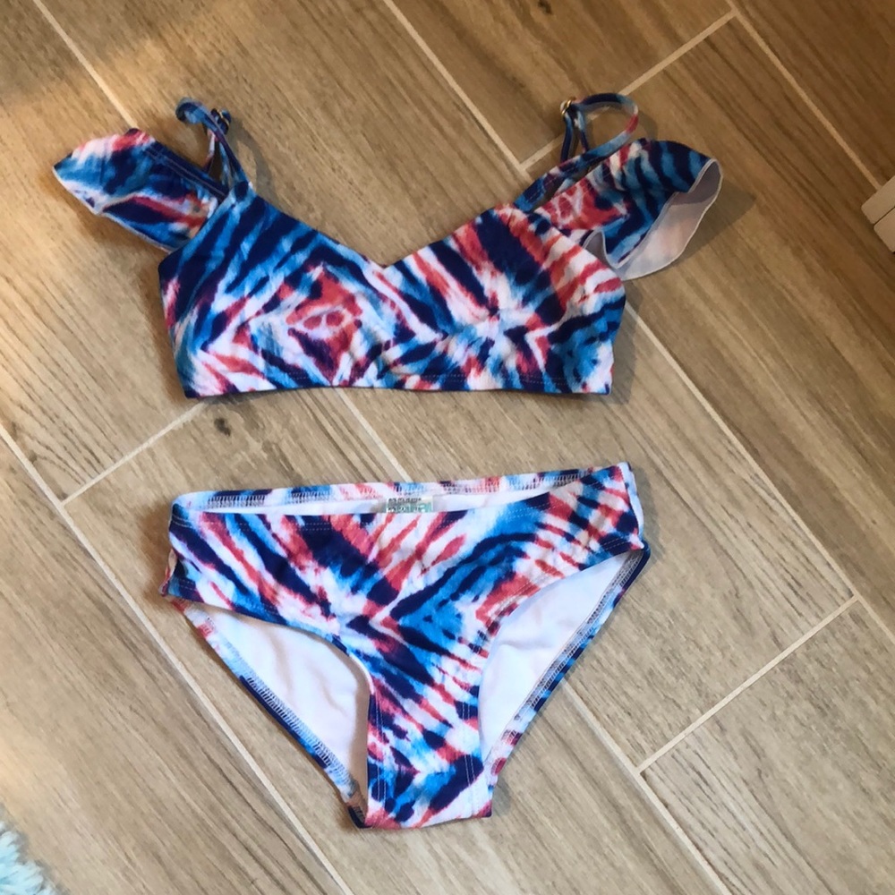 Cute bikini, coral reef